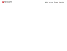 Tablet Screenshot of devcode.se